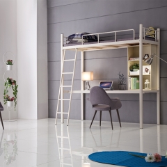 Metal Bunk Bed With Desk