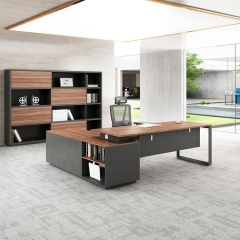 L-Shaped Executive Office Desk