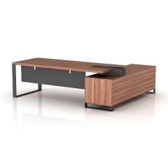 Modern L-Shaped Executive Desk