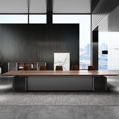 High End Wooden Conference Table