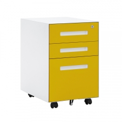 3 Drawer Mobile File Cabinet