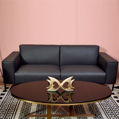 Office Leather Sofa Set