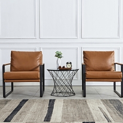 Brown Leather Sofa Couch