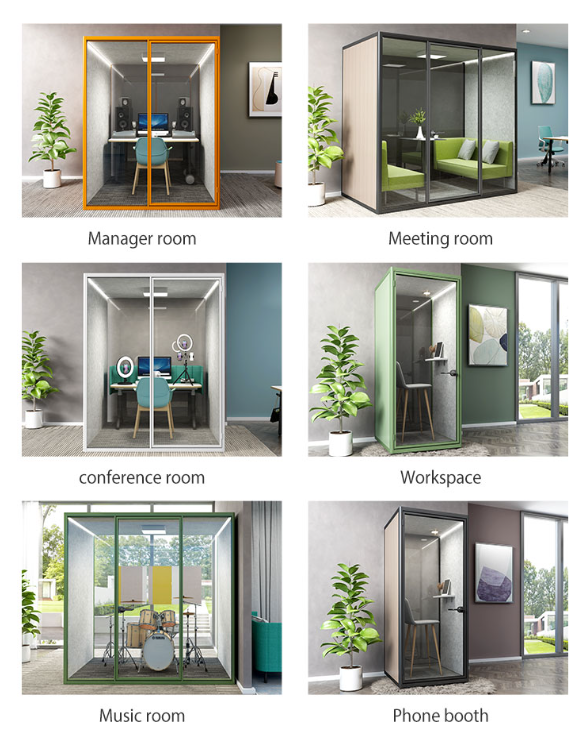soundproof office pods options