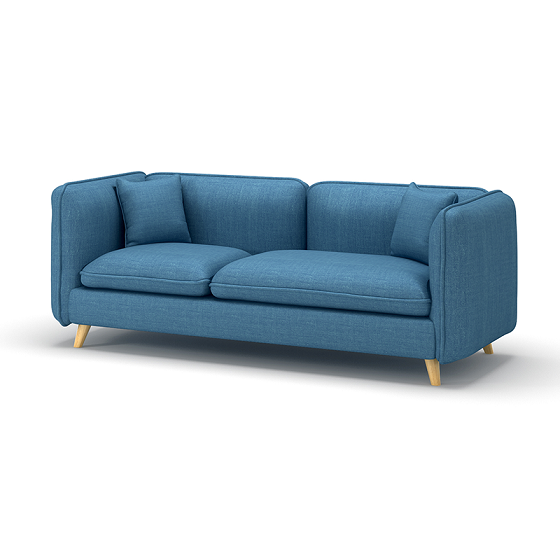office sofa blue