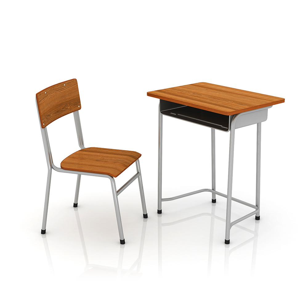 classroom desk and chair 