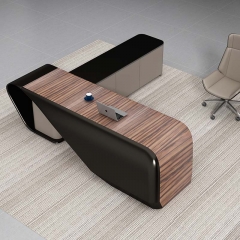 Boss L-Shaped Executive Desk