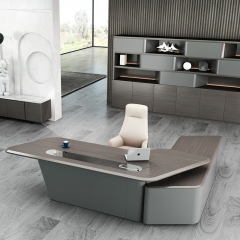 Luxury L-Shaped Executive Desk