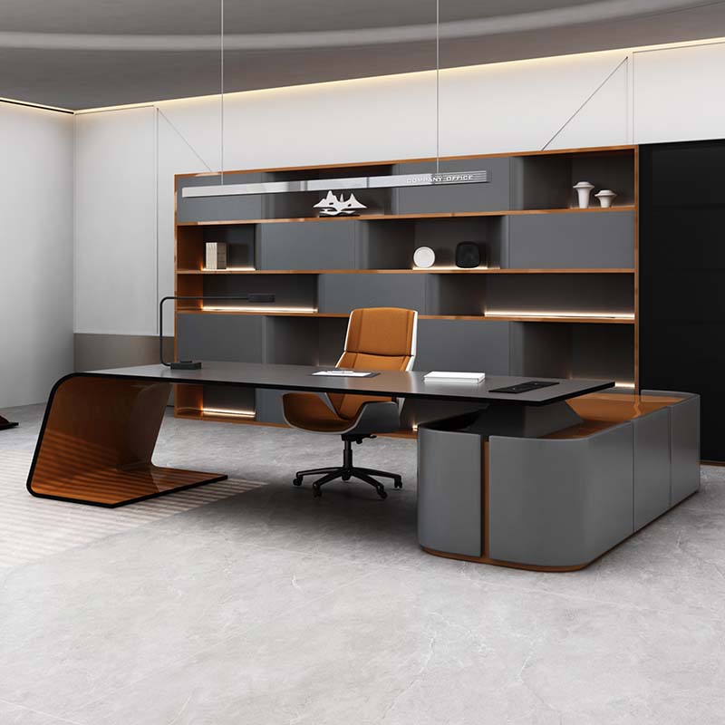 l shaped mdoern executive desks 