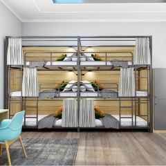 Modern Solid Wood Bunk Bed