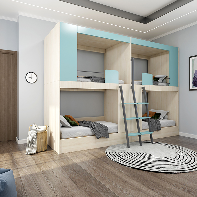 Bunk Bed with Stairs