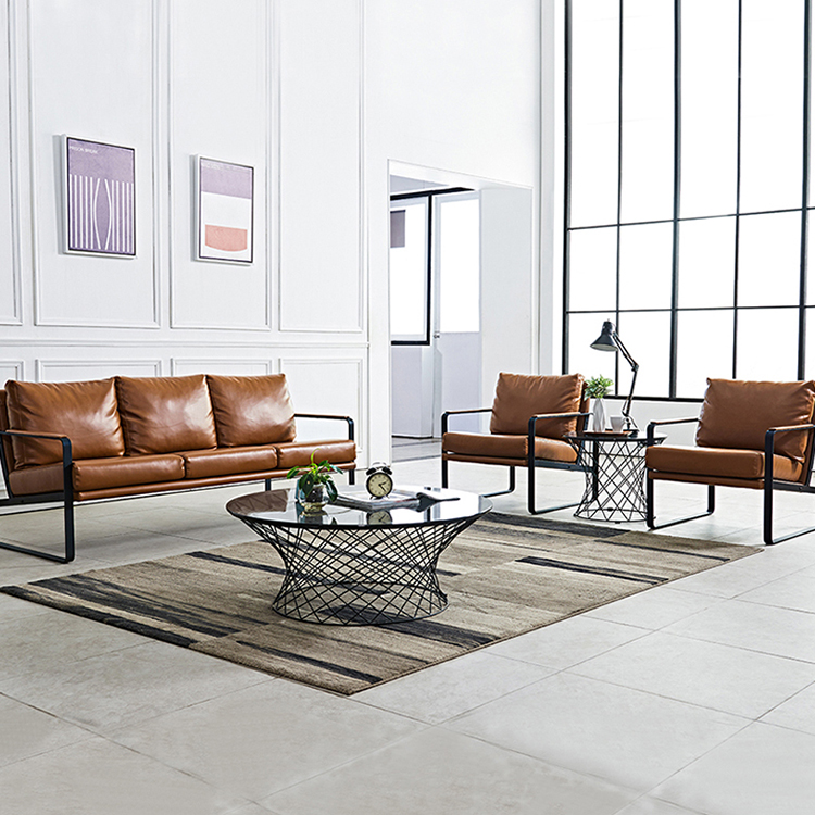 leather sofa