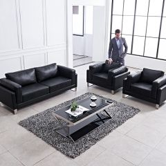 modern leather sofa