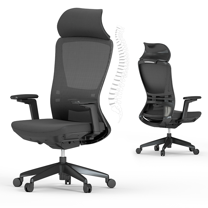 ergonomic office chair with headrest