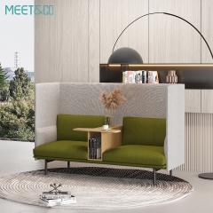 High Back Modular Fabric Sofa