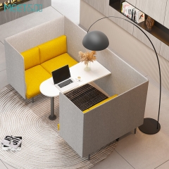 High Back Modular Fabric Sofa