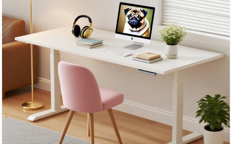 Electric standing desk