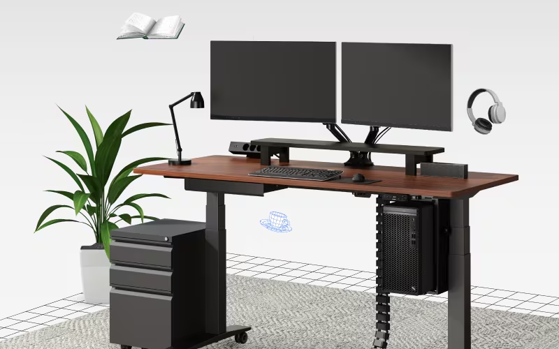 Best adjustable standing desk Flexispot E7 Pro