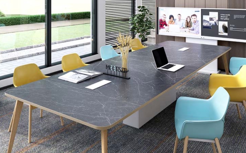 Meet&Co Wooden Conference Table